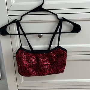 Rave with mi gente bralette top